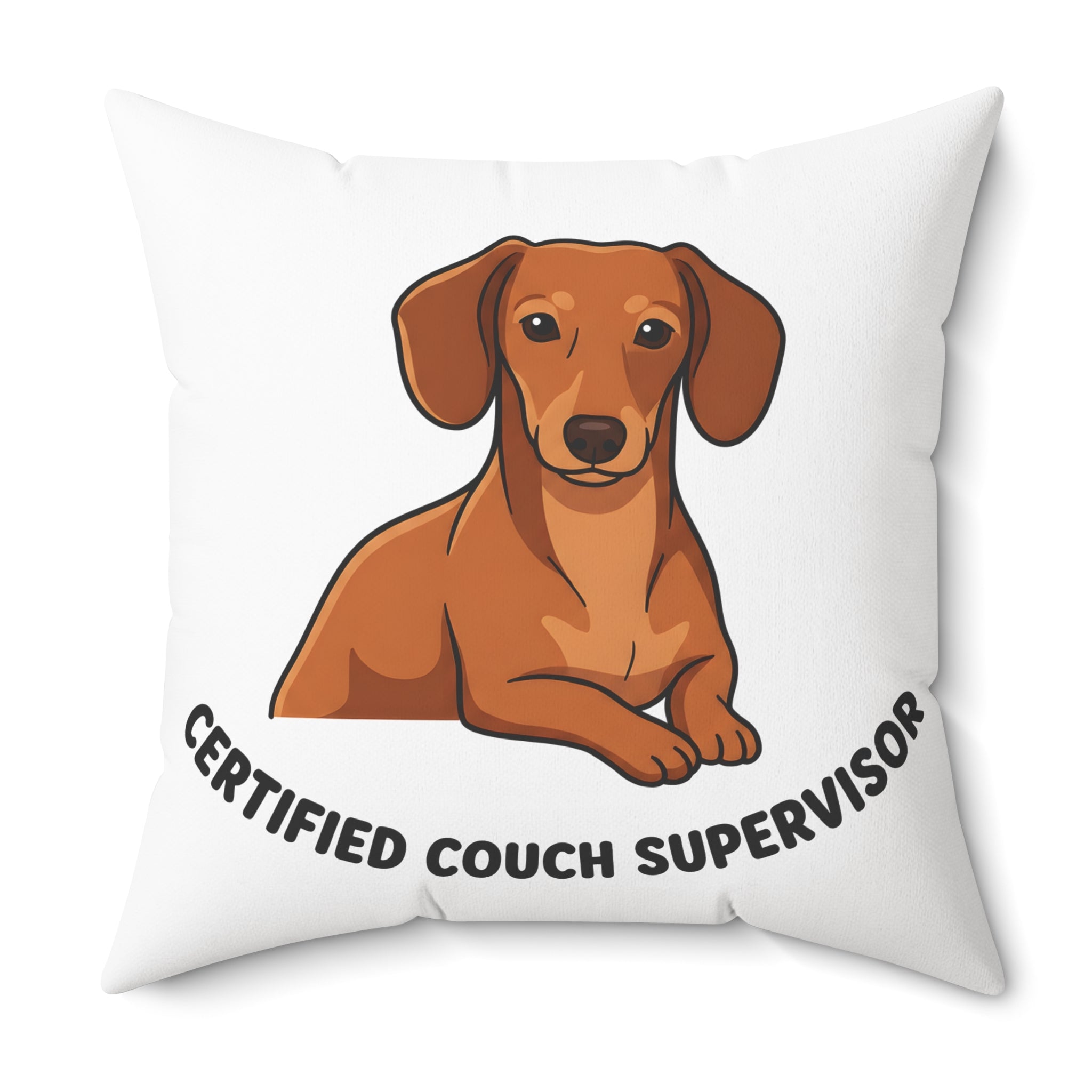 Certified Couch Supervisor Pillow