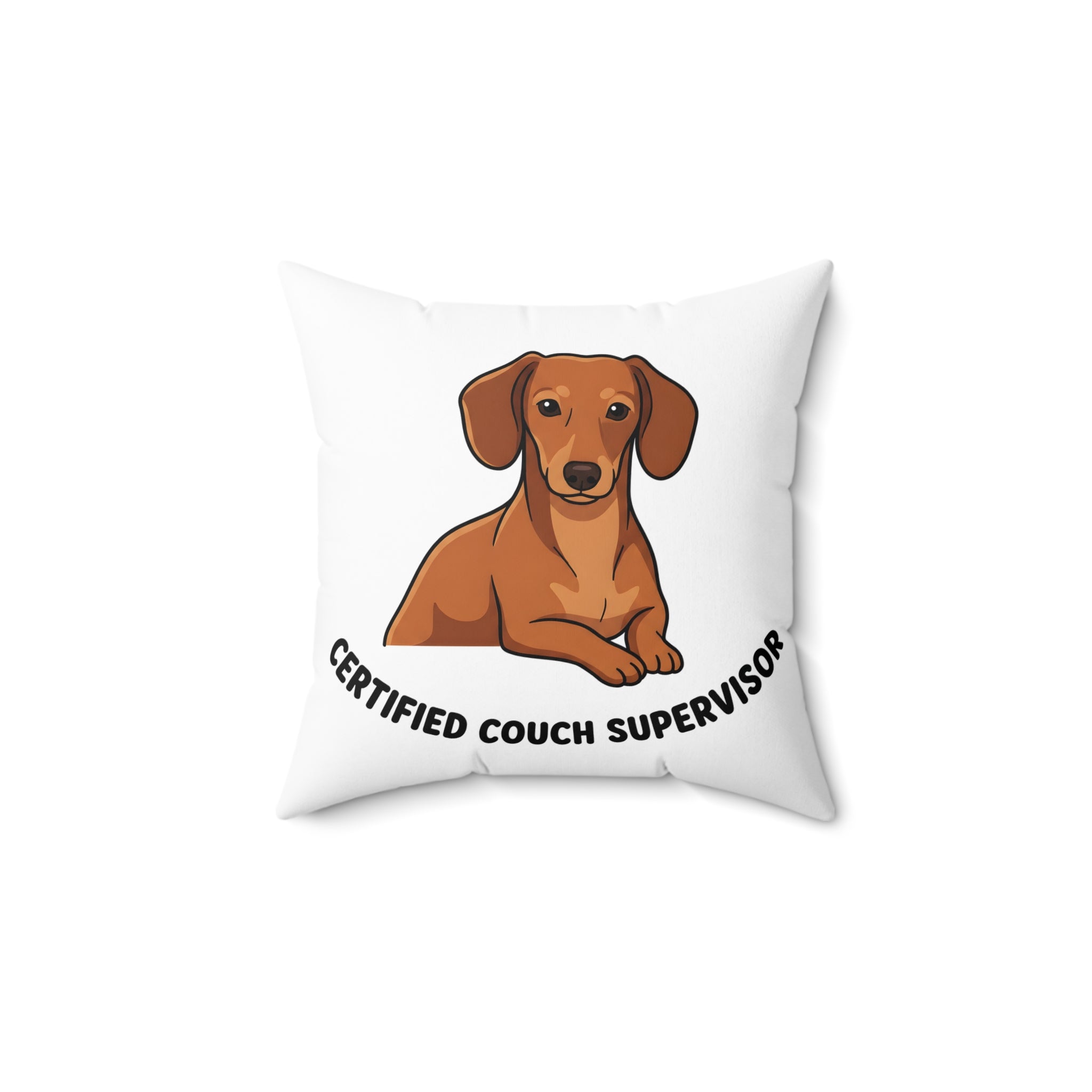 Certified Couch Supervisor Pillow