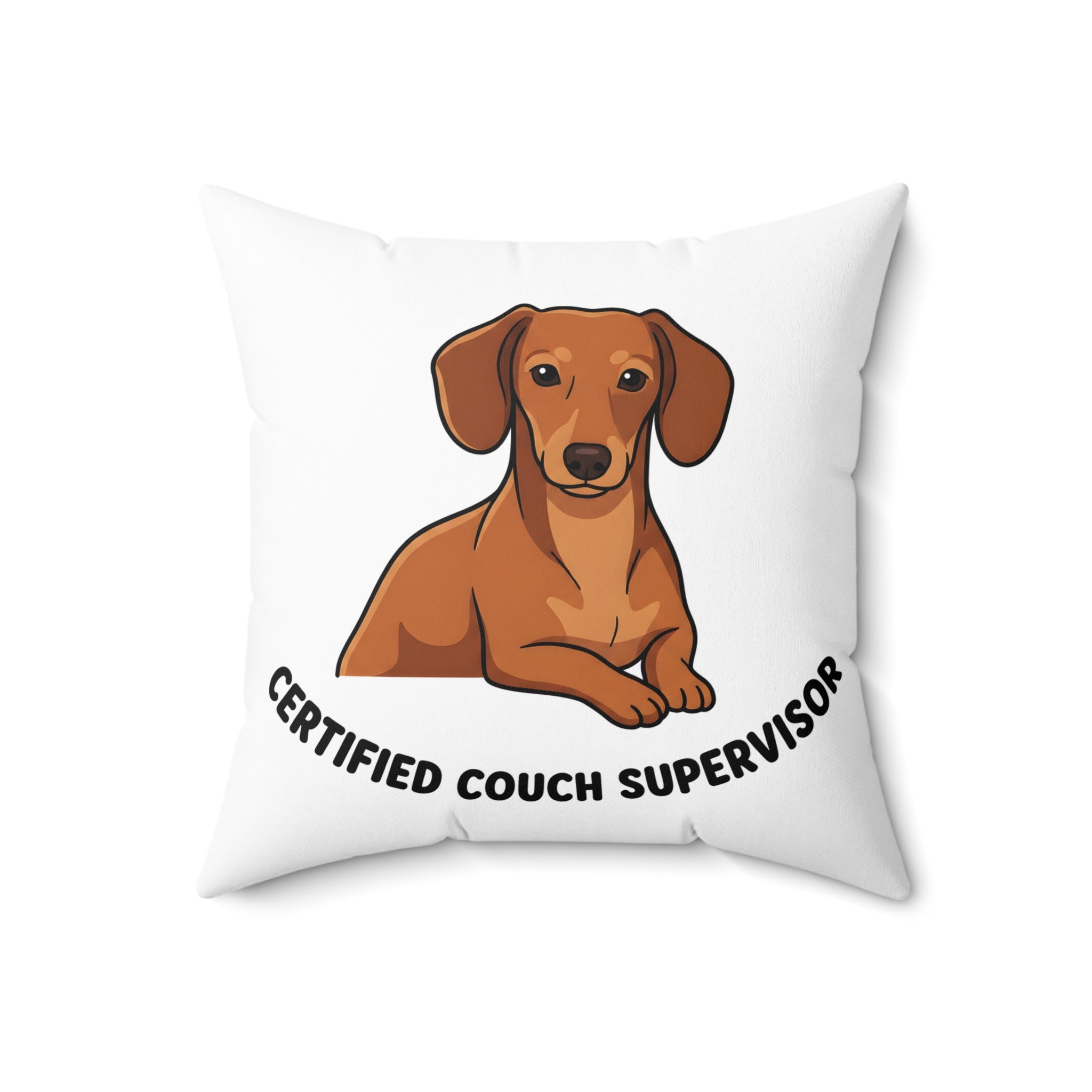 Certified Couch Supervisor Pillow